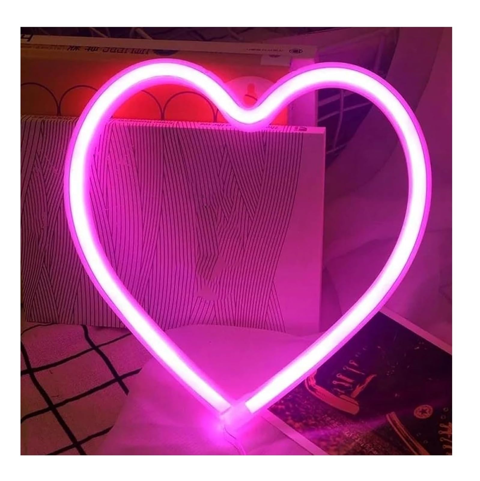 Zynther Neon lamp Neon Sign Hello Wall Lights Store Greeting Signs Home Decor Night Lamp