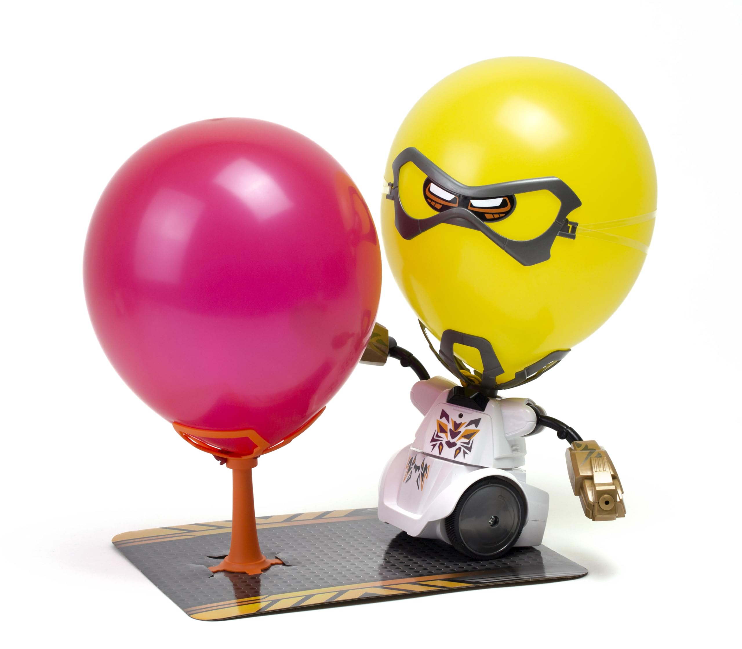 YCOO 88066 Puncher Training-Battling Robo Kombat with Balloon Bursting Fists for Single Play, for Boys and Girls Ages 5+