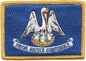 Gadsden and Culpeper Tactical State Patch - Louisiana - View Colors
