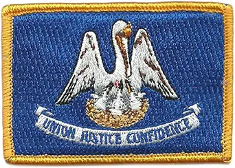 Gadsden and Culpeper Tactical State Patch - Louisiana - View Colors