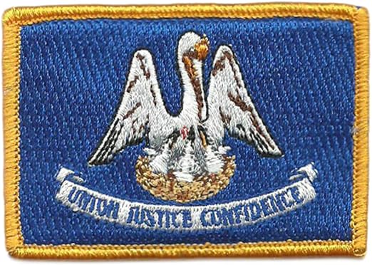 Gadsden and Culpeper Tactical State Patch - Louisiana - View Colors