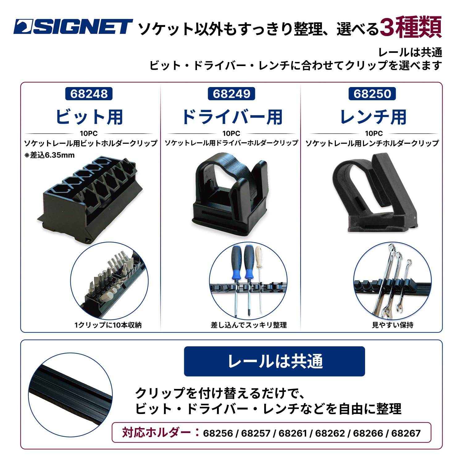 Amazon.co.jp: SIGNET(シグネット) マグネット付きソケットホルダー 差