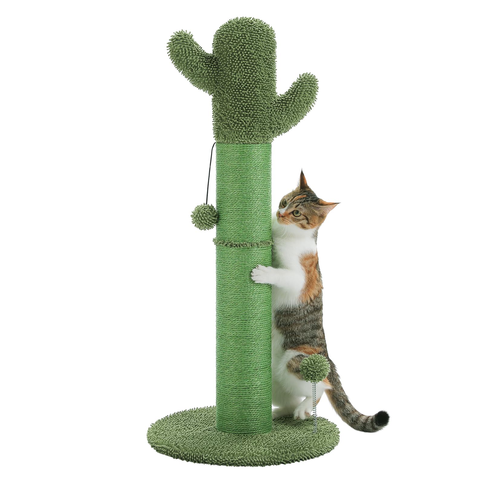 Amazon | PAWZ Road 猫 爪研ぎ サボテン 極太12cm 縦置き 爪研ぎポール