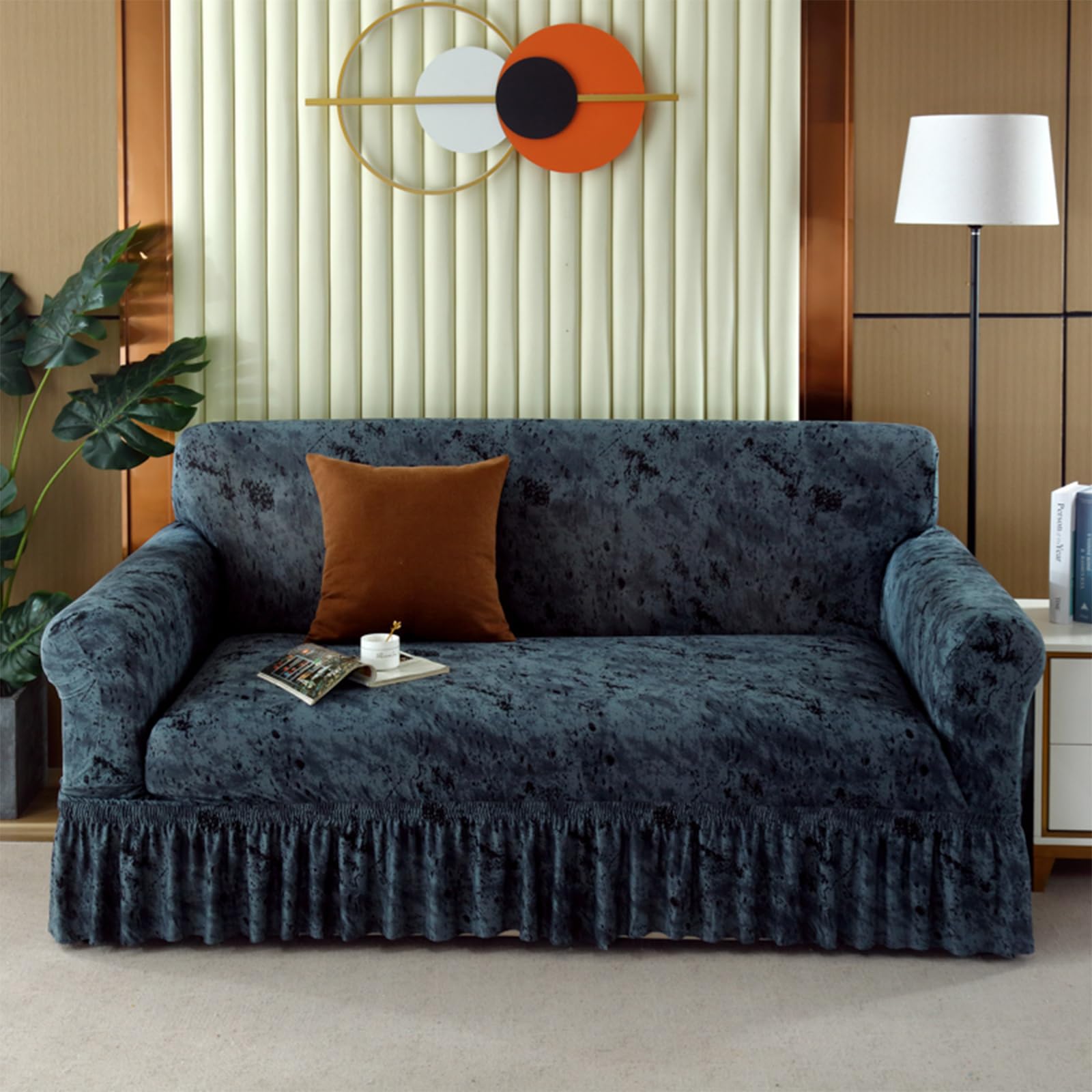 Housse de canapé universelle super stretch antidérapante pour salon et RV