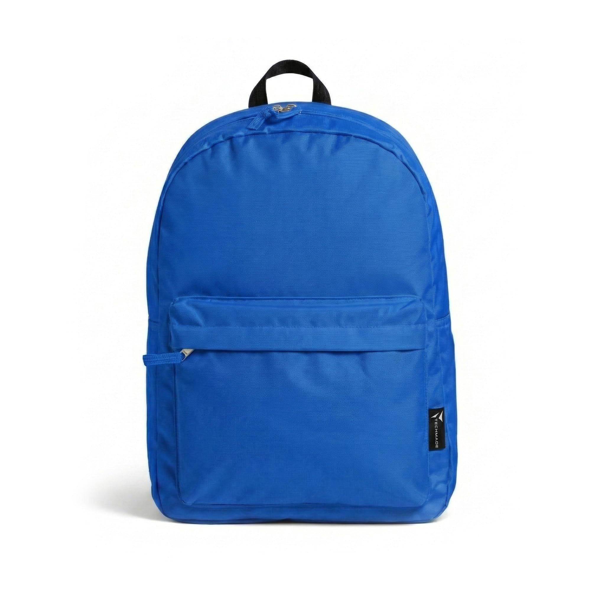 TECHMADE Zaino Scuola/Casual Unisex Multifunzionale 30x15x40 cm – IDEALE PER: Lavoro, Scuola, Ufficio, Tasche, Tempo Libero, Tasche Multiple e Cerniere Resistente - Poliestere 600D PVC (Blu)