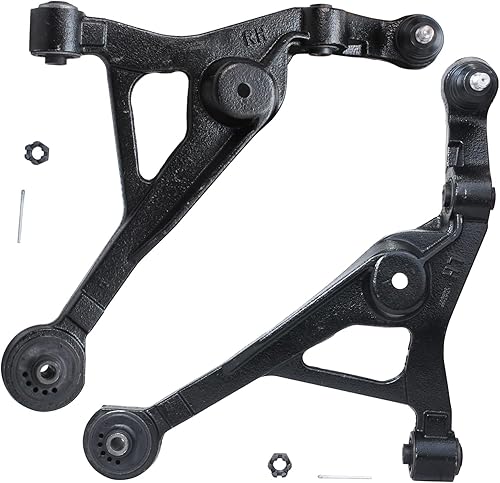 Miniatura 87 de Detroit Axle - Brazos de control superior delanteros RWD con juntas esféricas, kit de reemplazo para Dodge Ram 1500 2500 3500 de 1994 1995 1996 1997