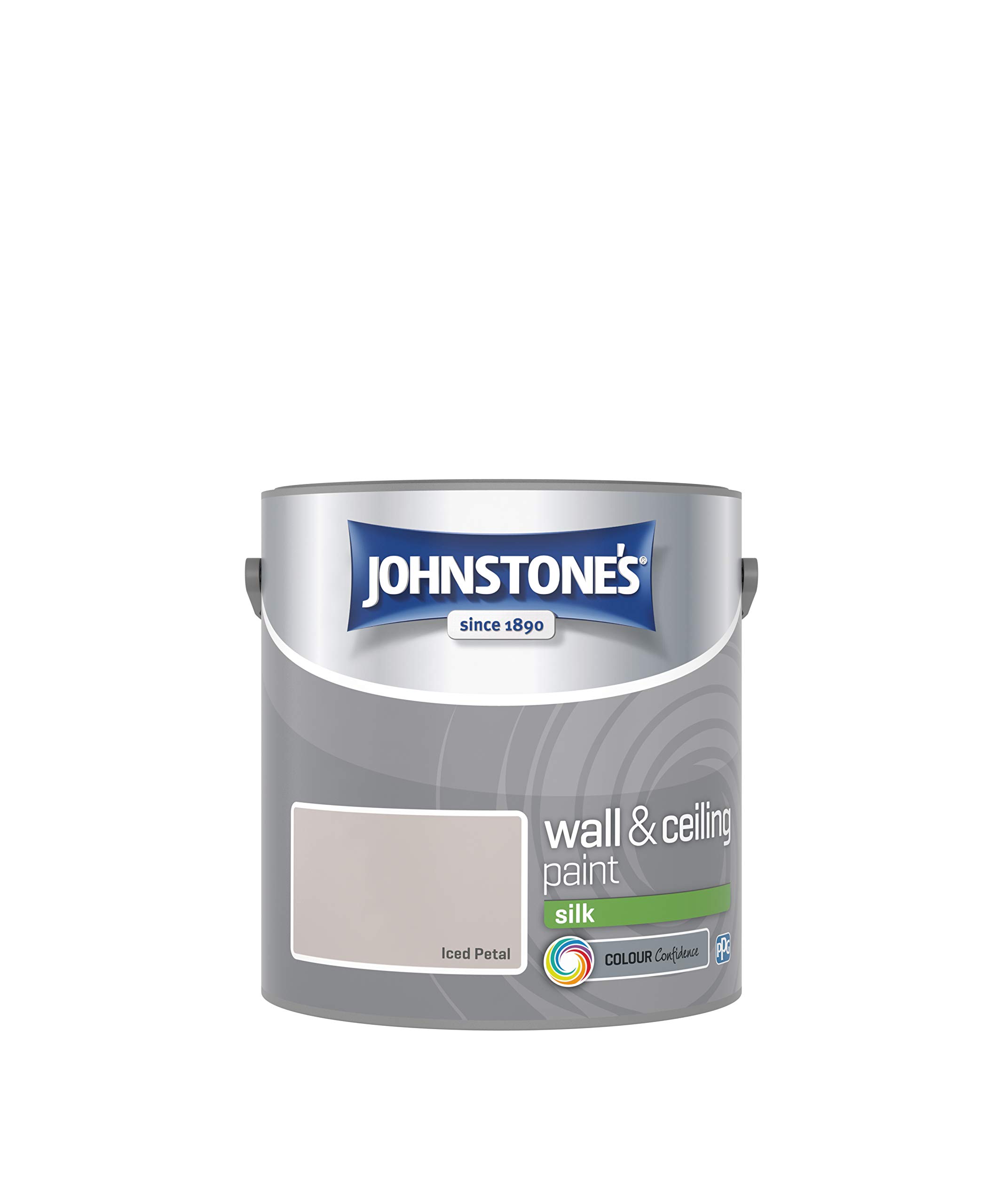 Johnstone's Walls & Ceilings Silk Emulsion Paint 2.5L Light