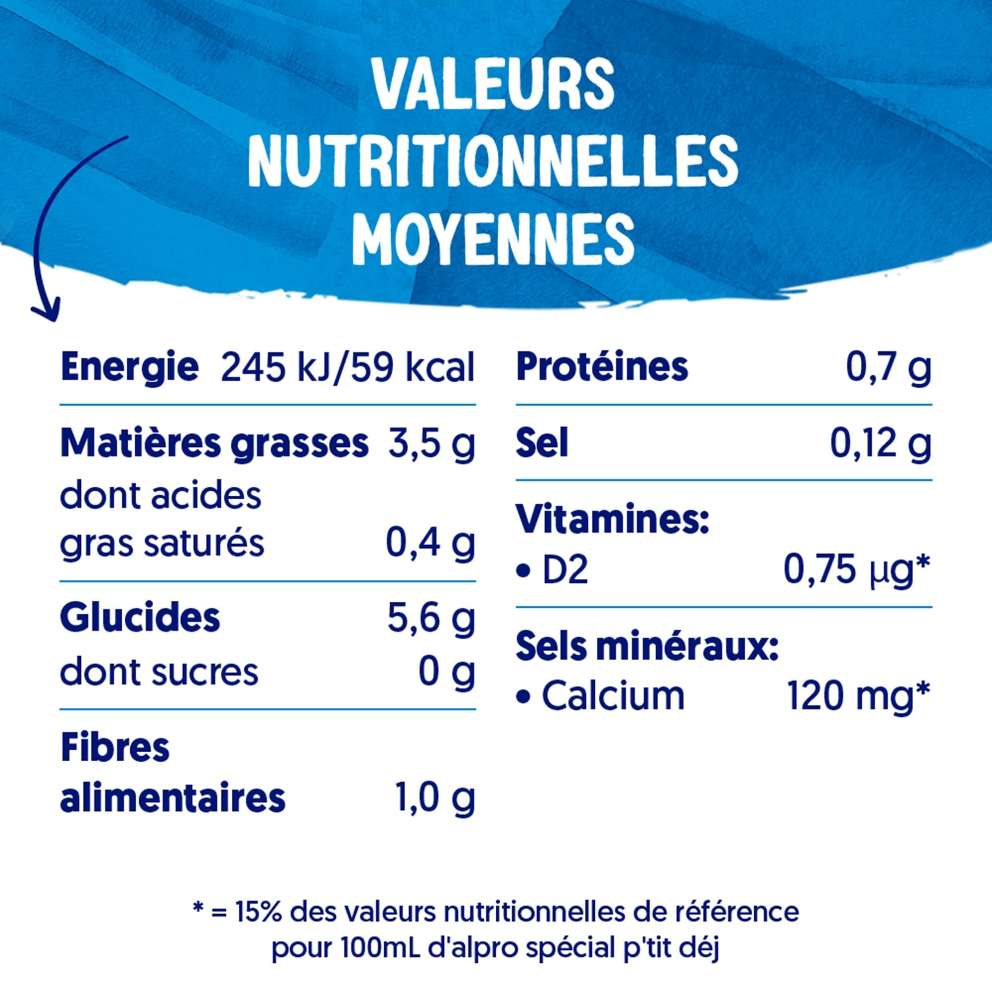 Alpro - Boisson Végétale - Spécial Petit Déjeuner Avoine - 1L - Lot de 8x1L