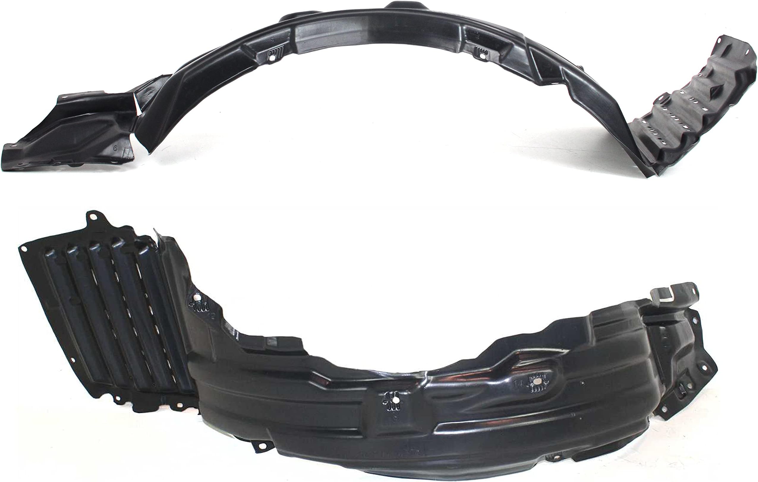 Garage-Pro Fender Liner Set for Mitsubishi Lancer 2008-2013 Front, Driver Passenger Side, Inner Fender Liner