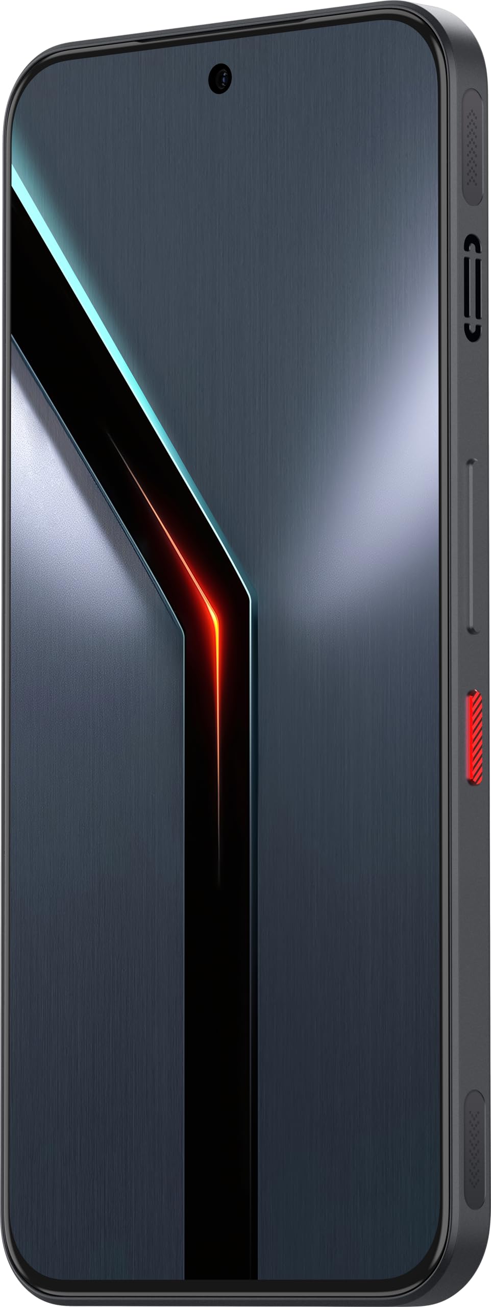 nubia Neo 5 GT Smartphone 5G 6,8’’ AMOLED 120Hz, MediaTek Dimensity 7400, RAM 12GB, 256GB, Batteria 6210mAh, Fotocamera 50MP, Cooling fan, Android 16, Cover con design gaming, Black