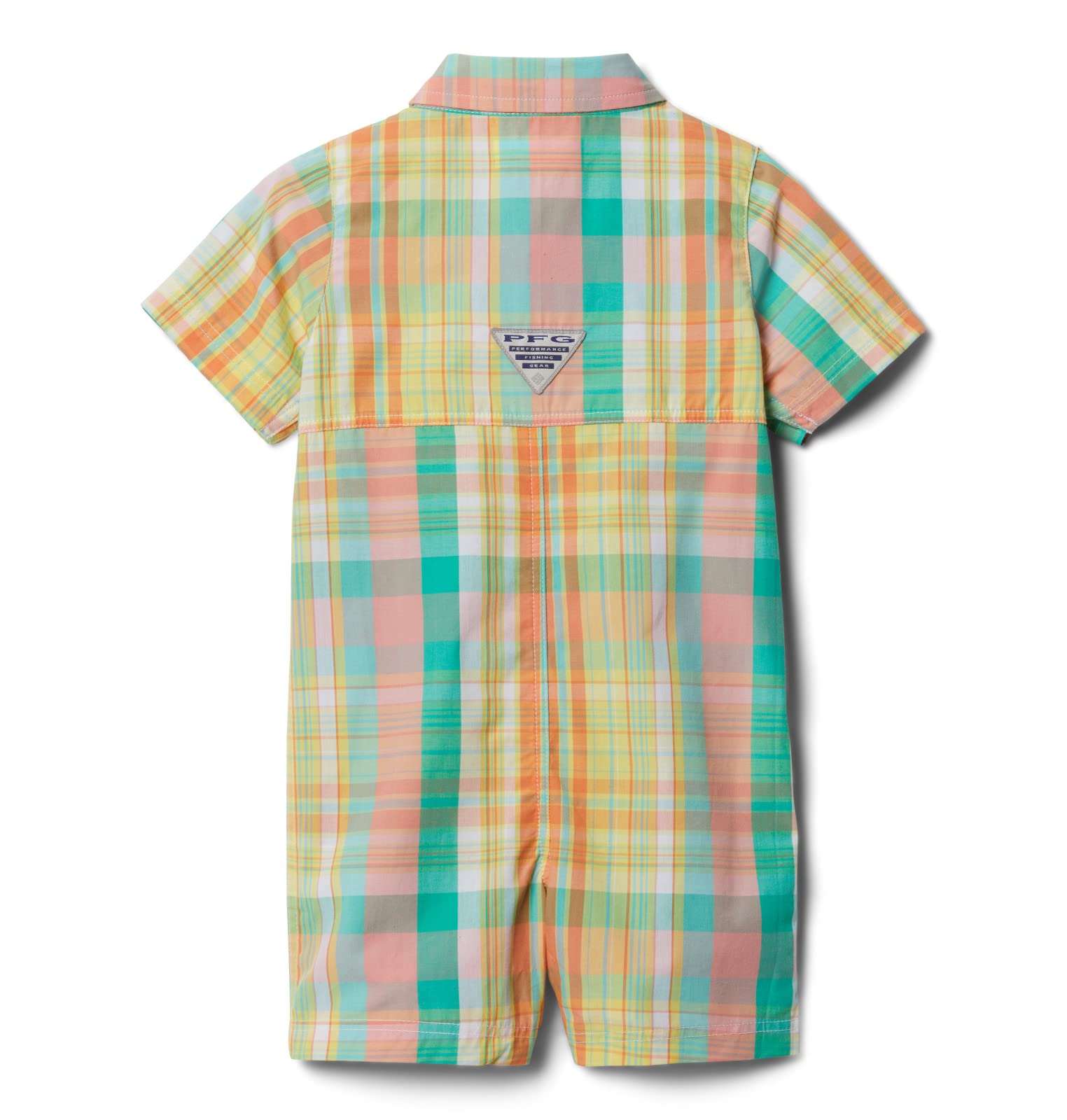 Columbia Baby Bonehead Romper, Sorbet Mid Day Madras, 6/12