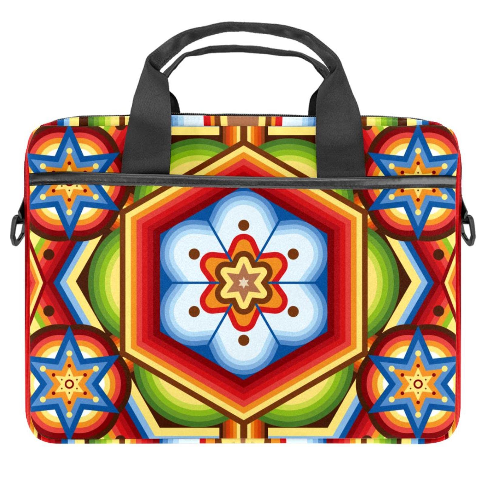 Funda para portátil de 14 pulgadas y maletín bandolera protector para tableta de 13.3 multicolor 7