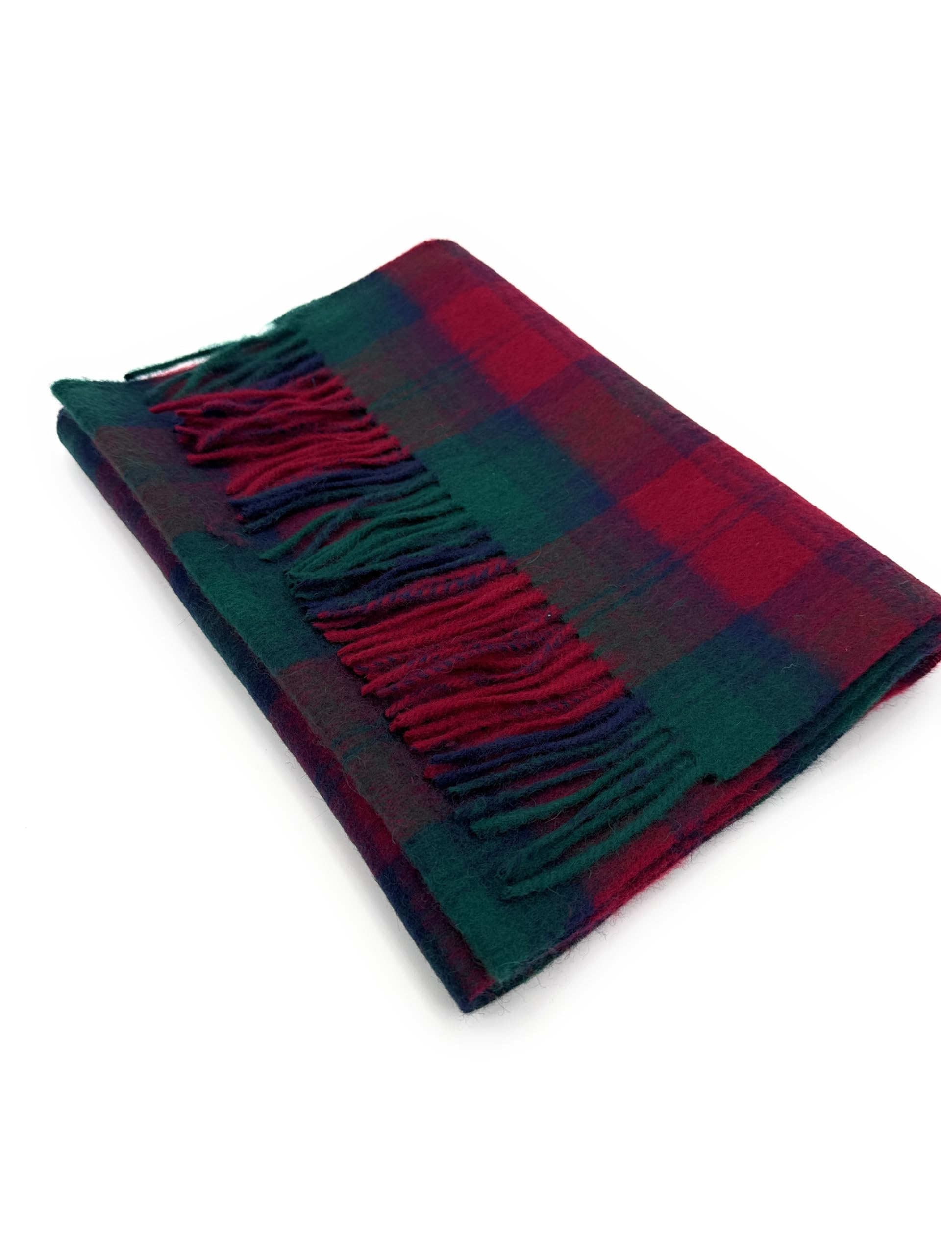 Tartan Tweeds Unisex Lindsay 100% Soft Lambswool Clan Tartan Scarf 30Cm X 180Cm (Lindsay)