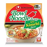 Vista 27 de Nongshim Mezcla de sopa de fideos de pollo picante, paquete de 6, sopa instantánea de fideos ramen estilo coreano, apta para microondas