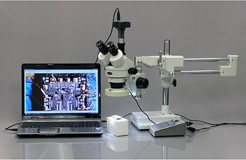 Miniatura 4 de AmScope MU1003-CK 10MP Video en vivo USB3.0 Cámara de microscopio digital 10 MP + kit de calibración