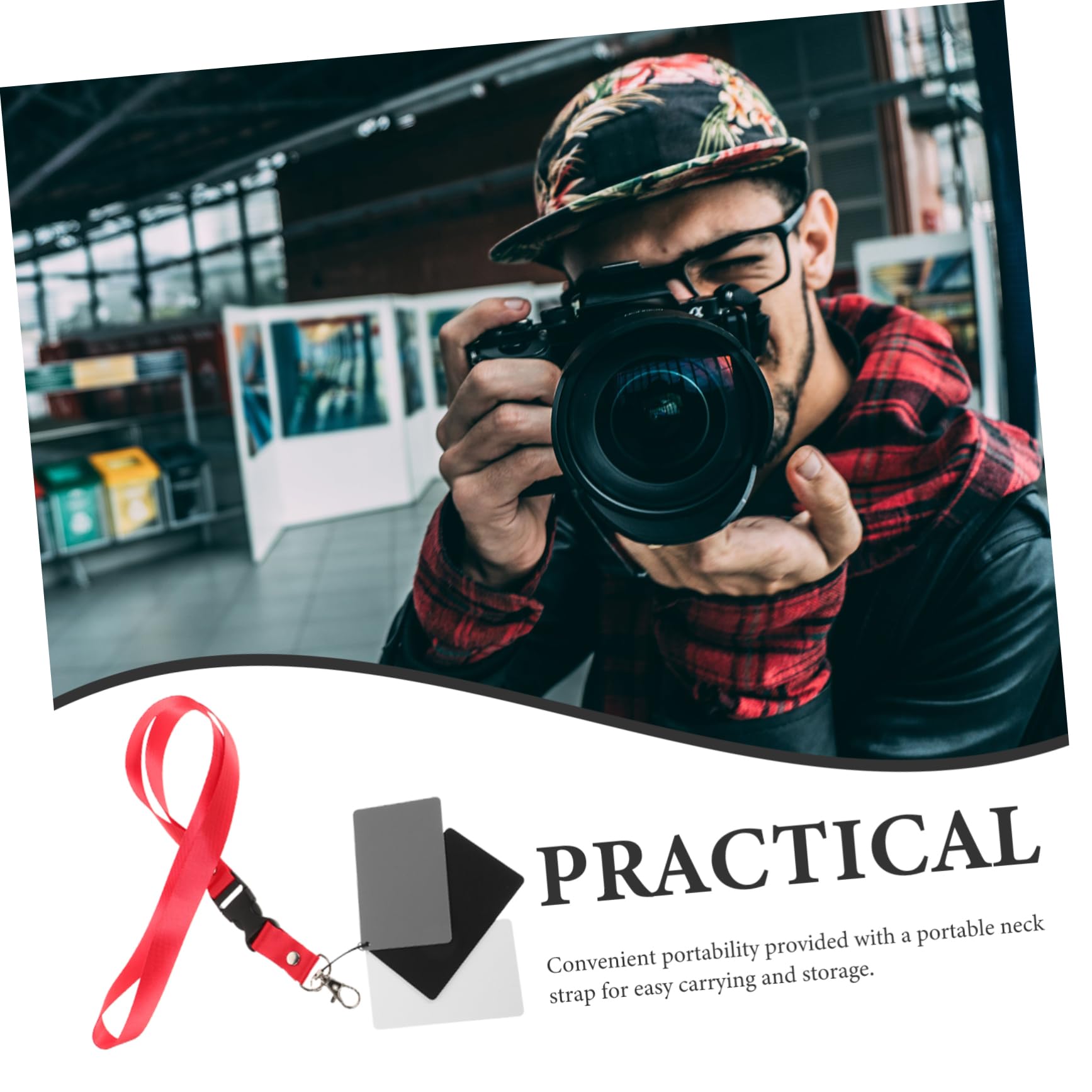 Carte Grigie Carte Riflettenti Grigie Al 18% Compatte Per La Fotografia Allaperto