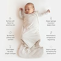 Vista 3 de KYTE BABY Saco de dormir unisex con rayón para bebés y niños pequeños, 1,0 Tog