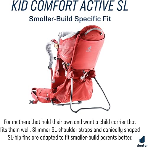 Miniatura 2 de Deuter Kid Comfort Active (ajuste estándar) y Active SL (ajuste de mujer) portabebés y mochila