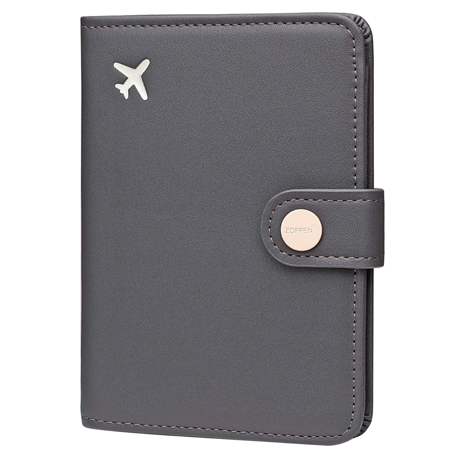 Passport Holder for Travel, RFID Blocking Passport Wallet for Women and Men