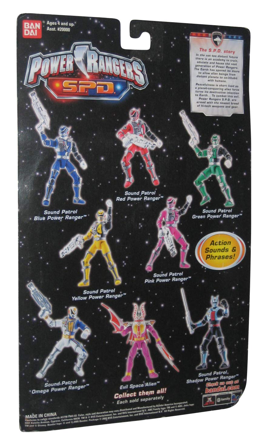 Power Rangers SPD Sound Patrol Action Figure Pink Ranger