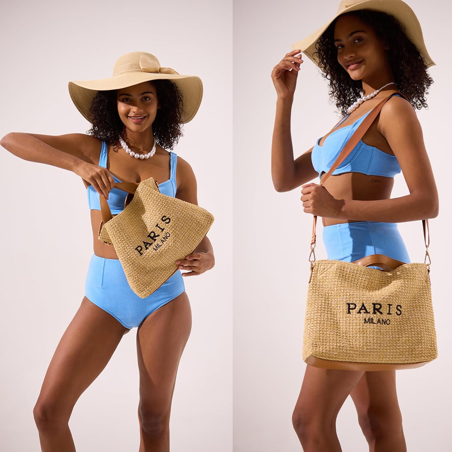 Quilted Tote Bag for Women, Soft Puffer Bag Lightweight Trendy Crossbody Bags Purse with Long Shoulder Strap - Image 2