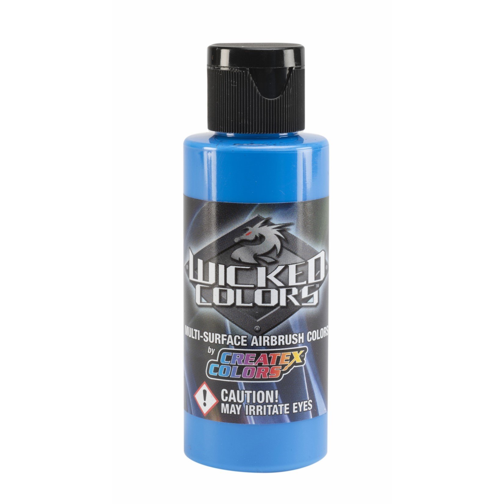 Createx Blue Airbrush Paint - W028 Wicked Fluorescent (60Ml | 2Oz)