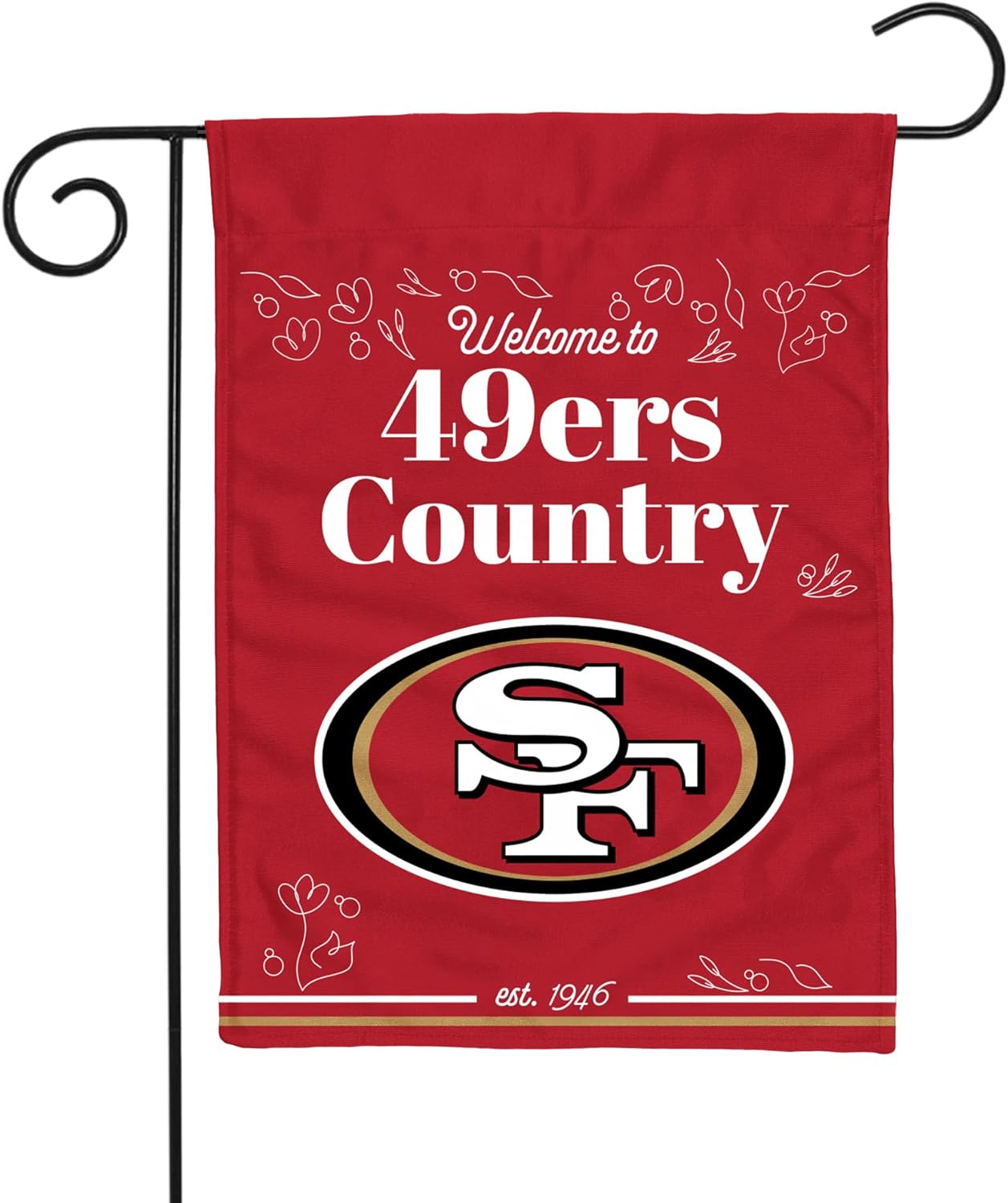 Rico Industries NFL Football 13" x 18" Double Sided Garden Flag