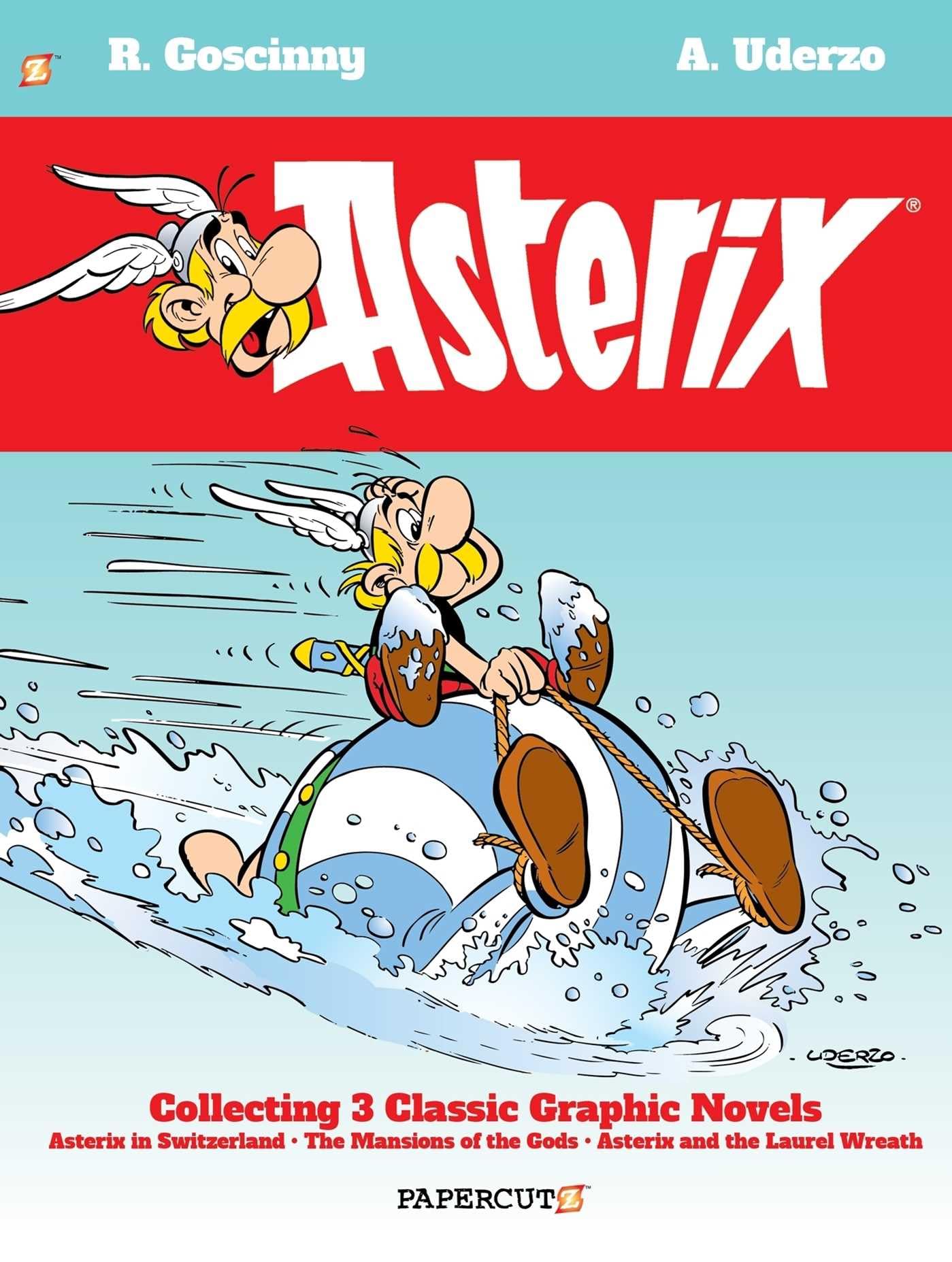 Asterix Omnibus Vol. 6: Collecting Asterix in Switzerland, The Mansions of the Gods, and Asterix and the Laurel Wreath (6)