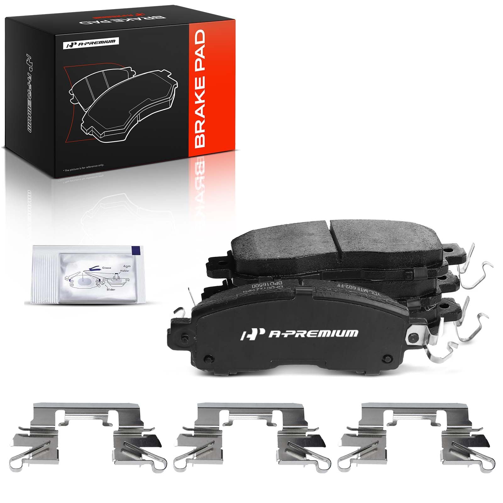 A-Premium Front Ceramic Brake Pads for Nissan Altima