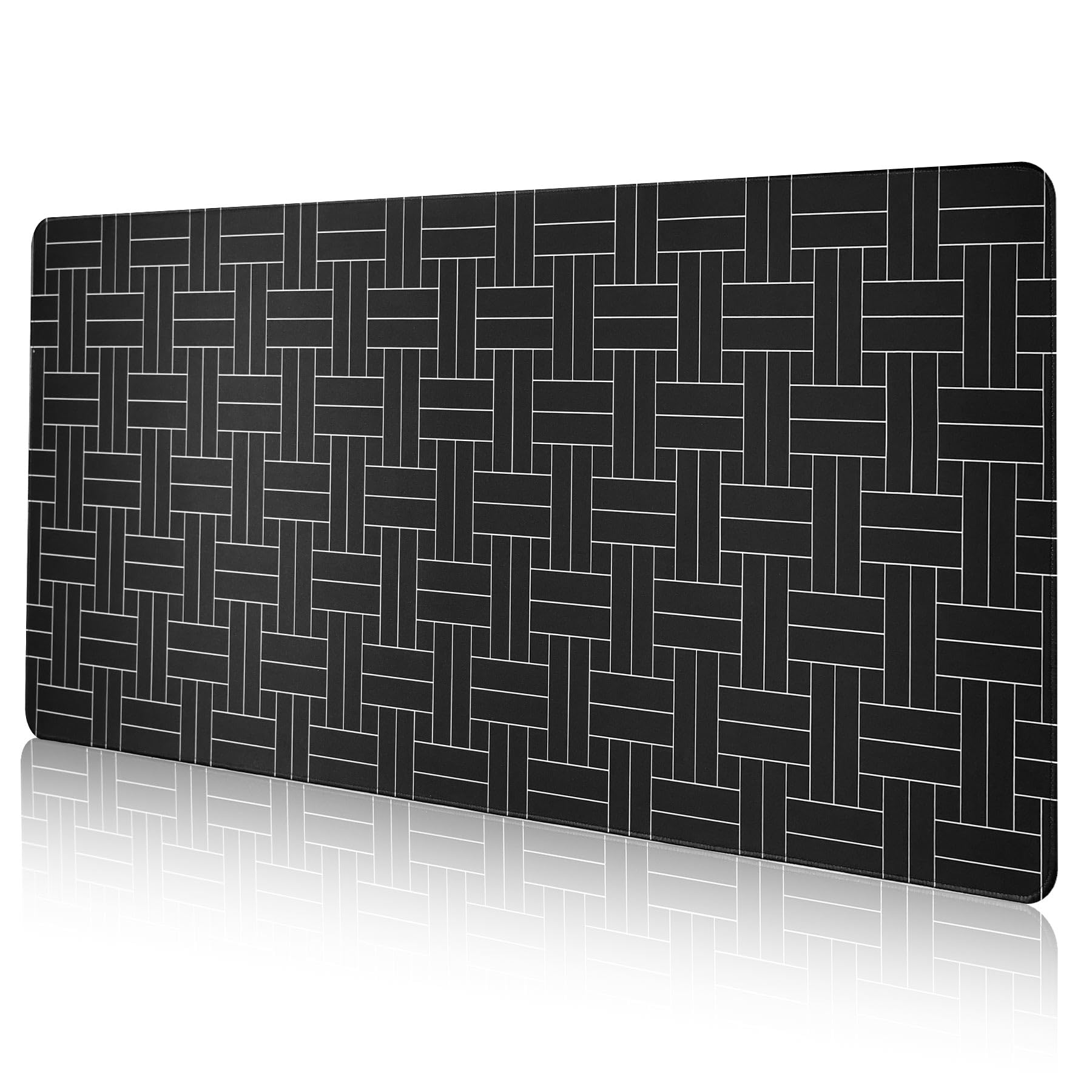 DAWNTREES Alfombrilla de ratón grande, 80 x 30 cm XXL, gaming mouse pad,alfombrilla de escritorio, base antideslizante y bordes cosidos de alta densidad, alfombrilla de ratón para PC videojuegos