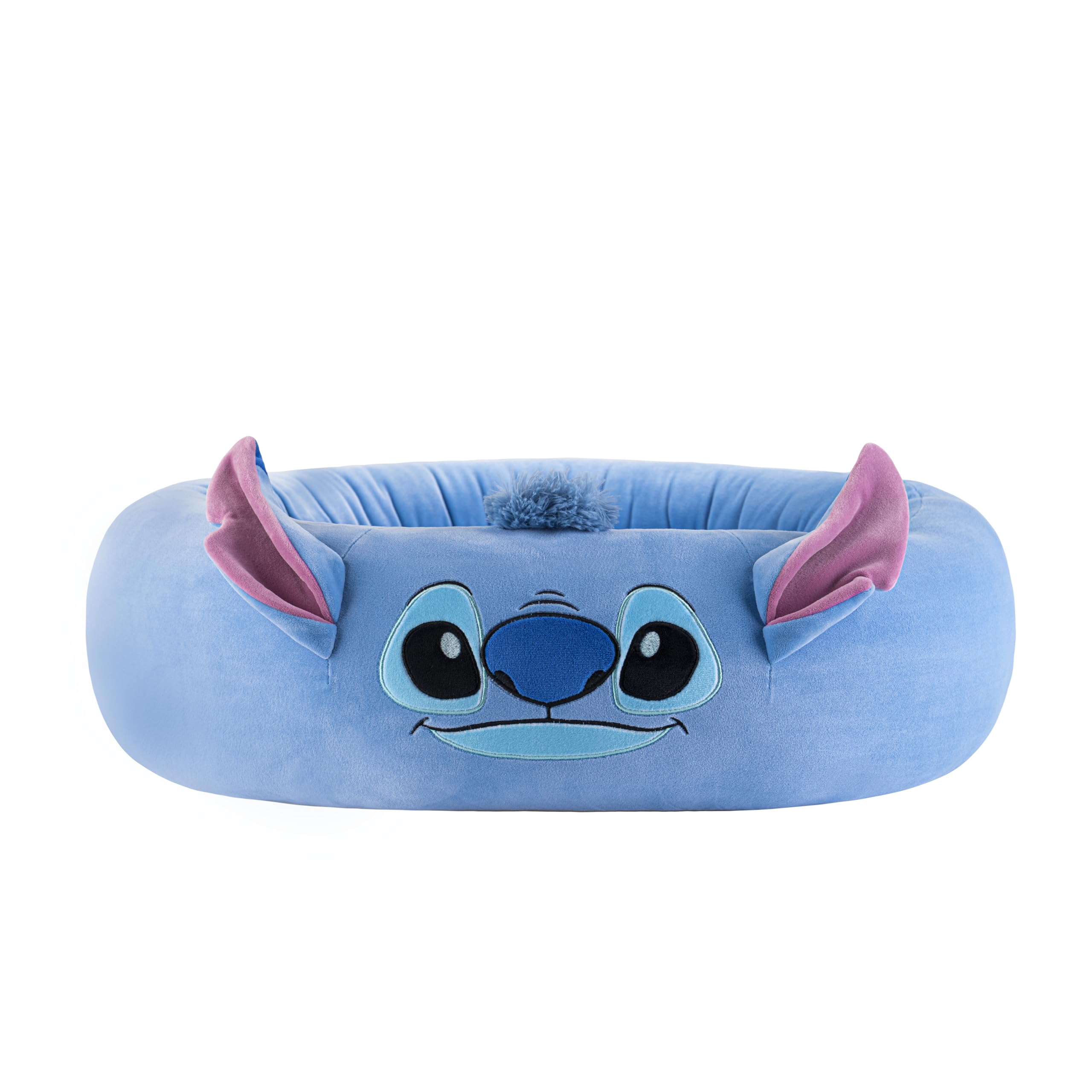 Disney Stitch - Cama para Mascotas con diseño de Personajes e Inserto extraíble Lavable a máquina, Cama Mediana para Mascotas