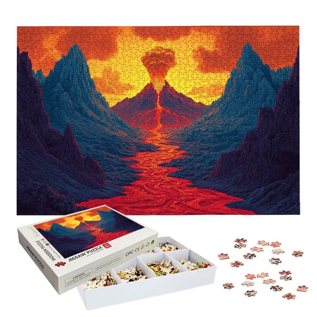 Puzzle Montagna, Puzzle 1000 Pezzi per Adulti, Regalo Donna/Uomo -2125
