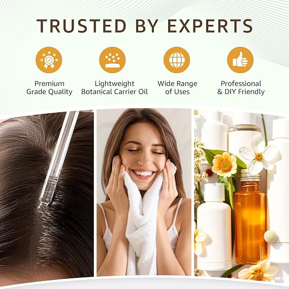 Aloe Vera Oil (16oz) Aloe Infused Carrier Oil for Skin, Face, Hair & Body Lightweight Botanical for Skincare & DIY Formulations | 16 OUNCES