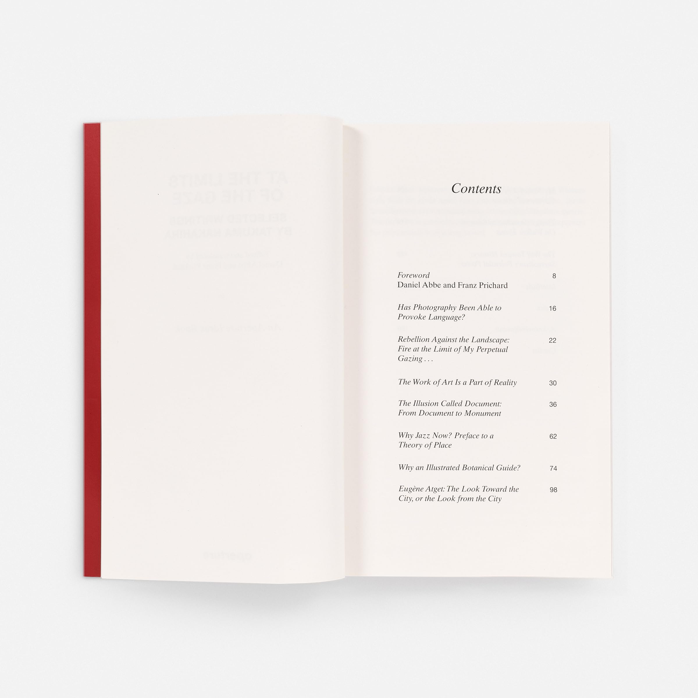 At the Limits of the Gaze : Selected writings by Takuma Nakahira /anglais (Aperture Ideas)