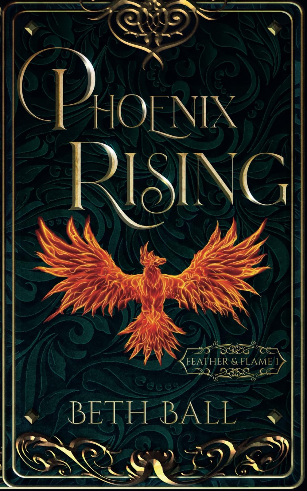 Phoenix Rising (Feather & Flame)