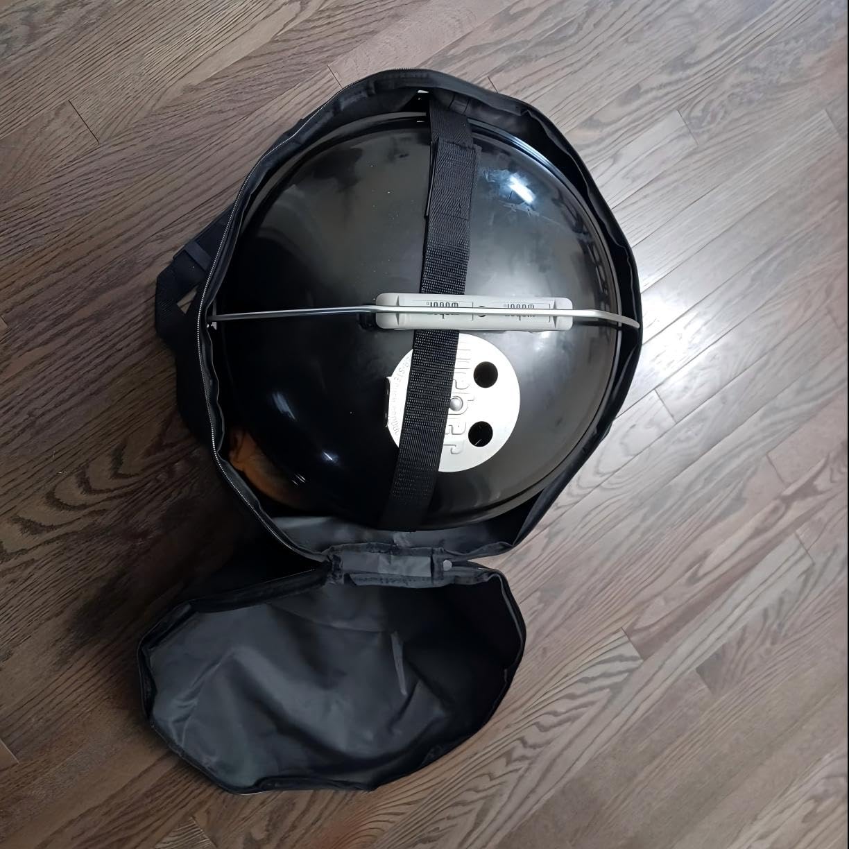Borsa da trasporto per barbecue a carbone Weber Smokey Joe da 35,6 cm, resistente all'acqua 600D, resistente allo sbiadimento, borsa per il trasporto per Weber