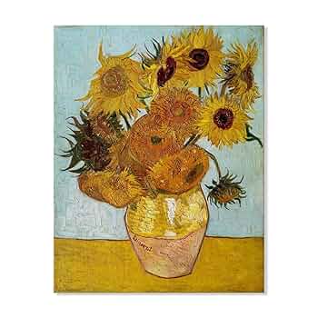 ゴッホ　ひまわり　装飾画 複製画 版画 アート インテリア Amazon.co.jp: ゴッホ［世界の名画コレクション］『ひまわり