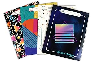 Trapper Keeper 2-Pocket Portfolio: Durable and Customizable for School