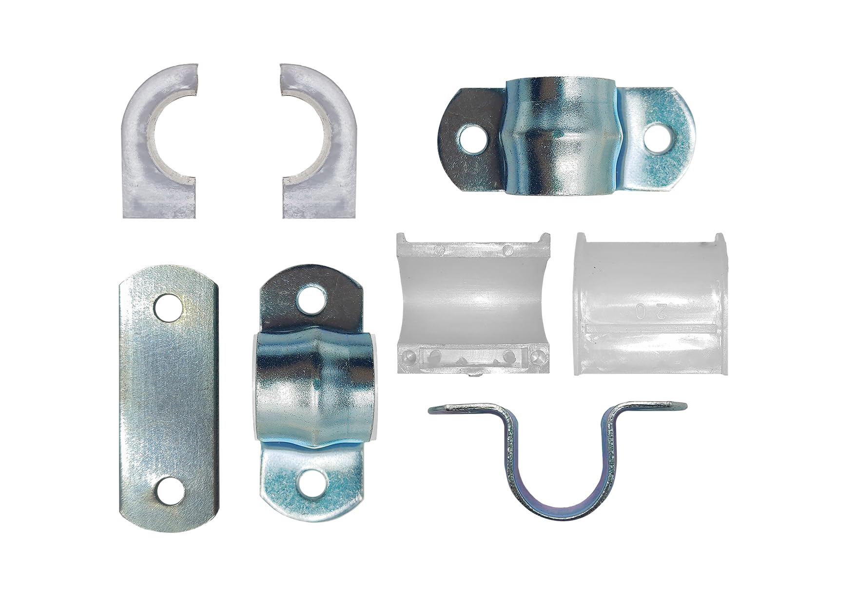 CREMONE, Fermeture Complete pour Tube DE 20 pour POID-Lourd, Camion, REMORQUE, Semi-REMORQUE