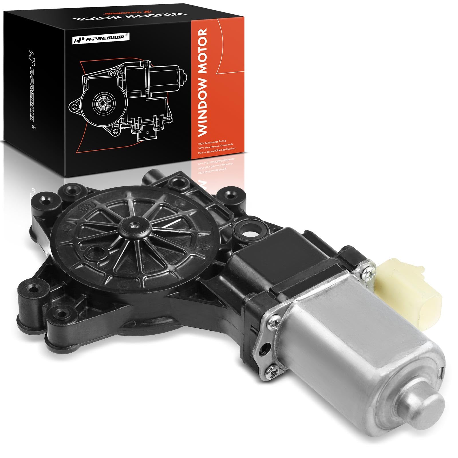 Photo 1 of A-Premium Power Window Lift Motor(2 Pins Connector) Compatible with Dodge Caliber 2007-2012 & Jeep Compass, Patriot 2007-2017, Replace# 5179960AA, 68002899AA