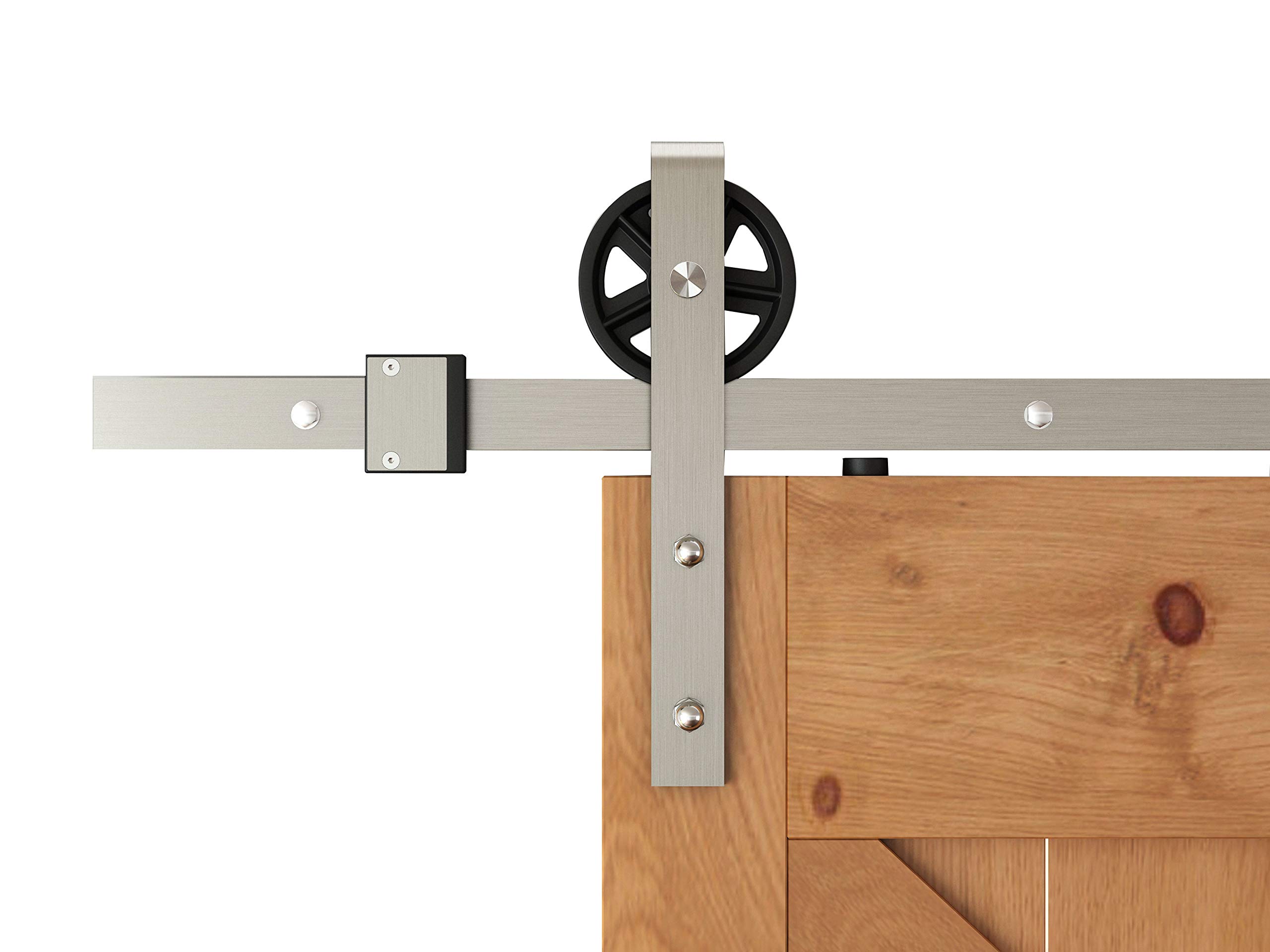 Buy DIYHD TSQ15SN 8FT Brushed Nickel Industrial Spoke Wheel Steel