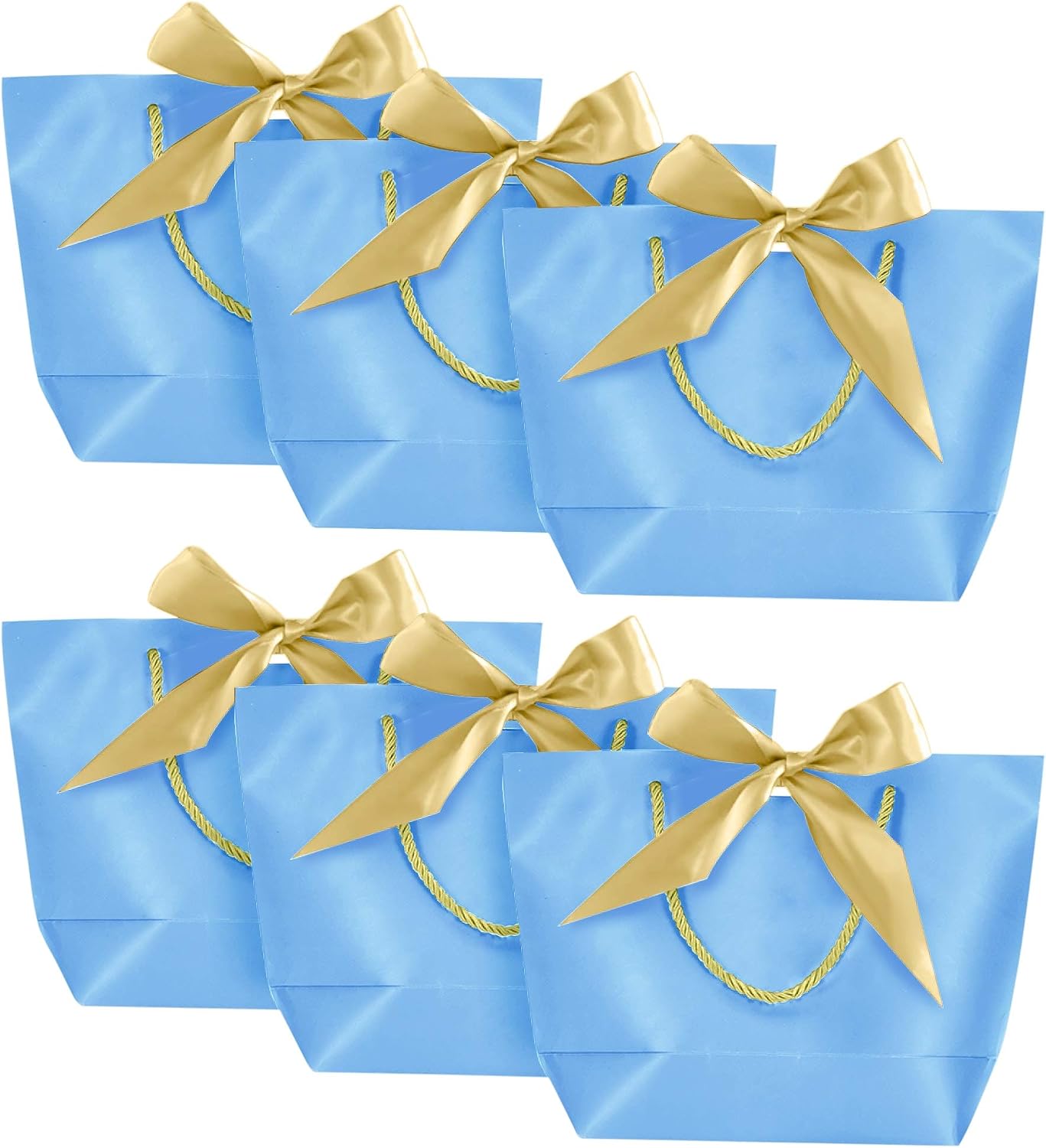 Divine Gifts luxury gift bag (Blue,XL,Multi-pack) for: weddings,birthdays,hen/stag/dinner parties,housewarmings,baby showers,Christmas presents,Valentines,Bridesmaid/Groomsman gifts