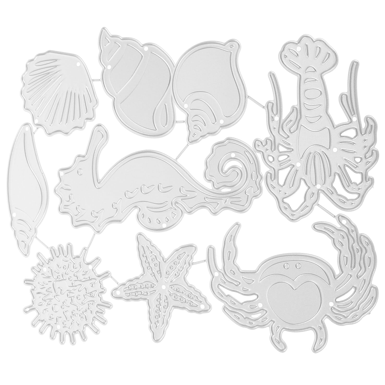 Amazon.co.jp: HOODANCOS 1セット海洋生物型切削ダイ 高製 手作り