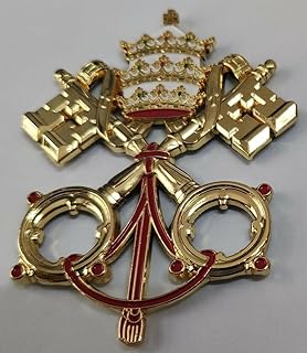 Medieval Pope Rome Vatican Christian Church Saint Papal State Sticker Diocese Door Wall Car Fridge