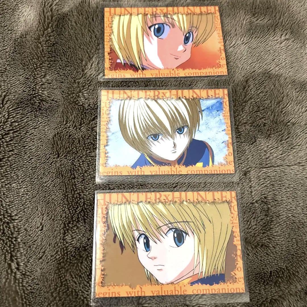 希少 ハンターハンター グリーティングカード クラピカ 希少 ハンターハンター グリーティングカード クラピカ 希少 ハンター