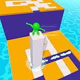 Hero ride over cubes stack Stacky Tiles Hero Dash! Maze Cube Stack Surfer Bridge Rush 3D - Collect Tiles and Stack Up Higher Hero Dash Across The Multi Mazes Puzzle Fun Run Game