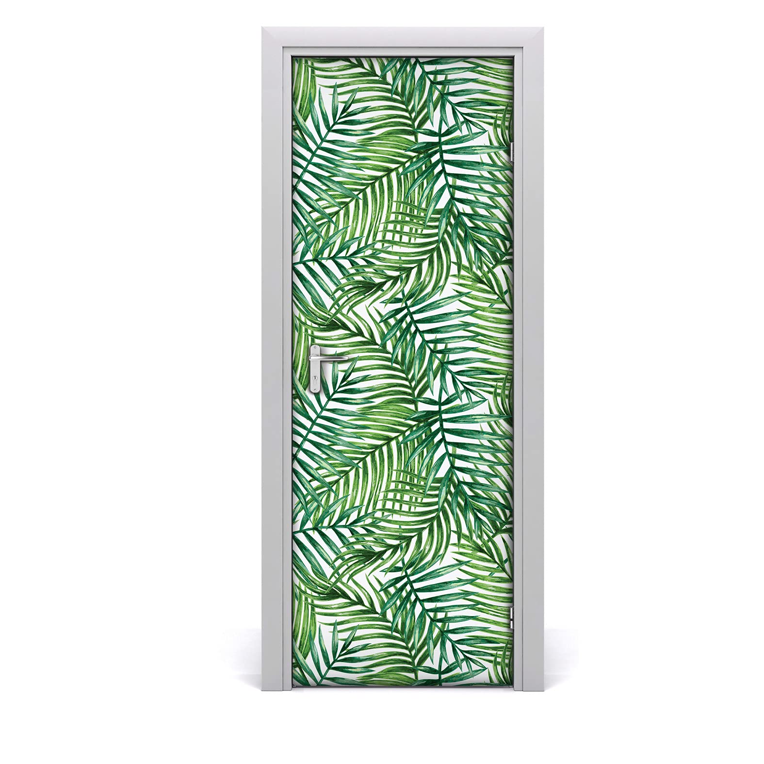 Décoration de porte 70x200 pour masquer les imperfections d'une porte