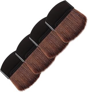 FRCOLOR 4 brochas de maquillaje pequeñas para...