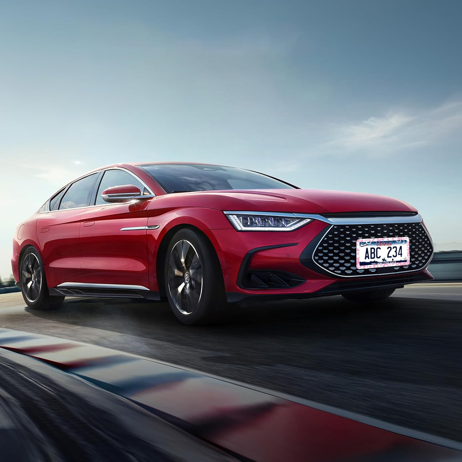 Pink Butterfly License Plate Frame Funny Animal License Plate Frames Stainless Steel Accessories Cars Decor with 2 Holes and Screws Fits Standard Us Ca Vehicles License Plate Holder 12.2 X 6 Inch - Image 6