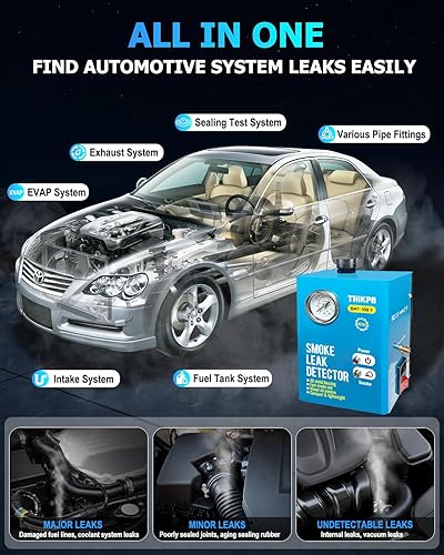 Miniatura 3 de THIKPO Evap - Probador de fugas para máquina de humo, color azul